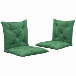 Poduszki na huśtawkę ogrodową, 2 szt., zielone, 50 cm