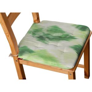 Aquarelle Siedzisko Olek na krzesło, zielono - szary, 42x41x3,5 cm