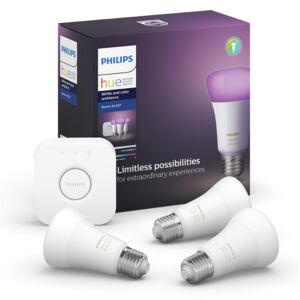 Philips Zestaw podstawowy Philips HUE WHITE AND COLOR AMBIANCE 3xE27/9,5W/230V P3204