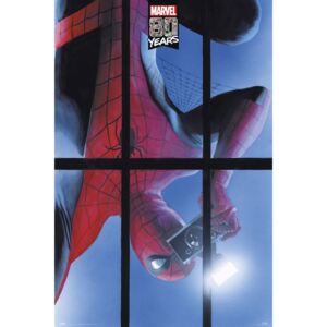Plakat, Obraz Spiderman - 80 Years, (61 x 91,5 cm)