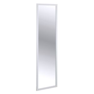 Białe lustro do powieszenia na drzwiach Wenko Home, wys. 120 cm