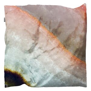 Poszewka dekoracyjna na poduszkę Snurk Macro Mineral 50 x 50 cm, różowa