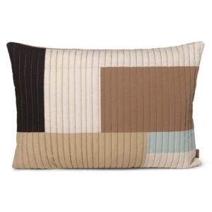 Poduszka ferm LIVING Shay Quilt Cushion 60 x 40 cm, Desert