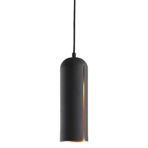 Lampa wisząca Woud Gap 30 cm, czarna