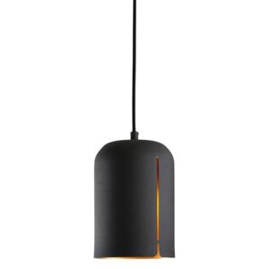 Lampa wisząca Woud Gap 20 cm, czarna