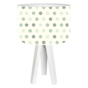Lampa stołowa MACODESIGN Pastelowe kropeczki mini-foto-261w, 60 W