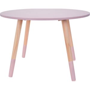 Stolik dla dzieci drewniany, Ø 60 x 40 cm