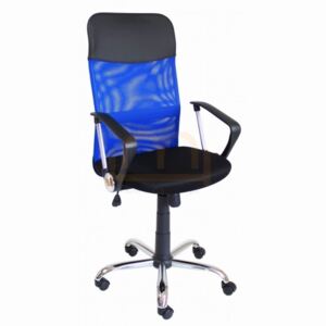 Krzesło obrotowe QZY-2501 kolor niebieski