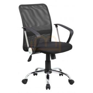 Obrotowe krzesło biurowe QZY-60M kolor czarny