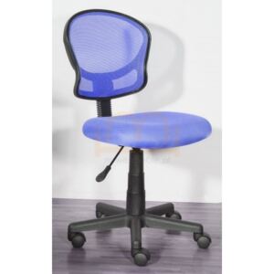 Krzesło QZY-0817C2 kolor niebieski