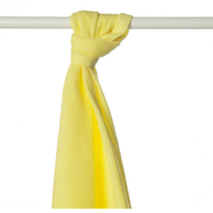 XKKO Bambusowy ręcznik/ pieluszka 90x100cz - Żółta
