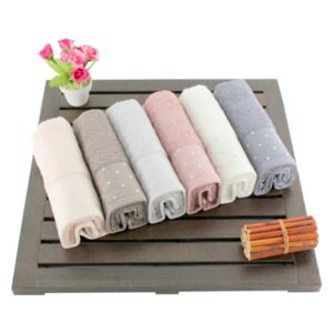 Zestaw 6 ręczników bawełnianych Patricia, 30x50 cm