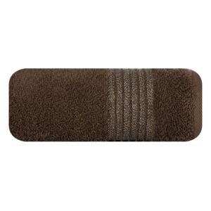 Ręcznik EUROFIRANY Wendy, brązowy, 50x90 cm