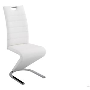 Krzesło Tapicerowane Do Salonu Jadalni Dc-99-2 Białe