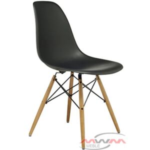Nowoczesne Krzesło Eames Dsw Czarne Em-01