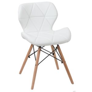 Nowoczesne Krzesło Skandynawskie Art118 Białe