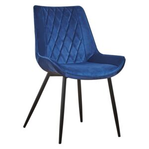 Krzesło DUBAI niebieski