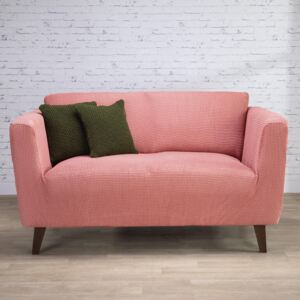 Super streczowe pokrowce NIAGARA koralowe kanapa trzyosobowa (sz. 180 - 230 cm)