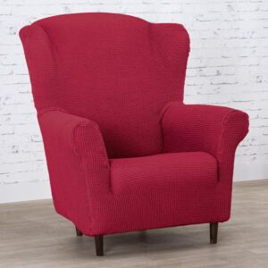 Super streczowe pokrowce NIAGARA bordo fotel uszak (sz. 70 - 95 cm)