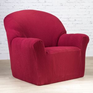 Super streczowe pokrowce NIAGARA bordo fotel (sz. 70 - 110 cm)
