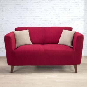 Super streczowe pokrowce NIAGARA bordo kanapa trzyosobowa (sz. 180 - 230 cm)