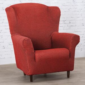 Super streczowe pokrowce NIAGARA ceglaste fotel uszak (sz. 70 - 95 cm)