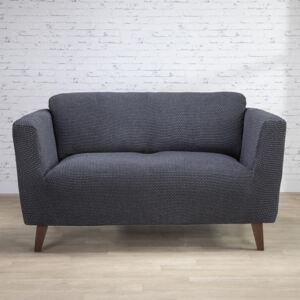Super streczowe pokrowce NIAGARA antracyt kanapa trzyosobowa (sz. 180 - 230 cm)