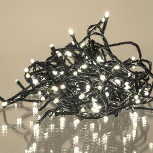 Łańcuch świetlny ciepłe białe światło 40 LED, 3 + 3 m