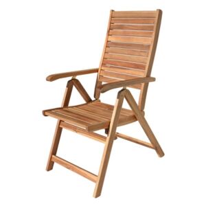 Krzesło ogrodowe drewniane LEO