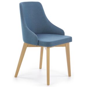 Krzesło ELIOR Altex, turkusowe, 55x51x82 cm