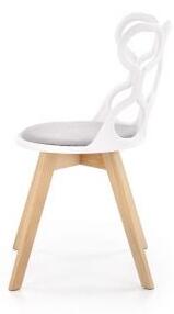 Krzesło K308 białe/szare
