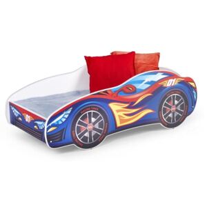 Łóżko dziecięce auto z materacem, wyścigówka