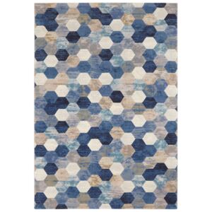 Niebiesko-kremowy dywan Elle Decor Arty Manosque, 80x150 cm