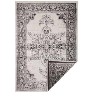 Czarno-kremowy dywan odpowiedni na zewnątrz Bougari Borbon, 200x290 cm