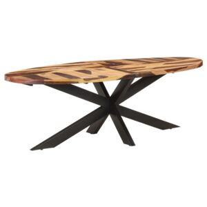 Stół jadalniany, 240x100x75 cm, akacja w stylu sheesham