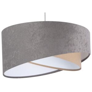 Szaro-biała lampa wisząca nad stół - EX987-Felso