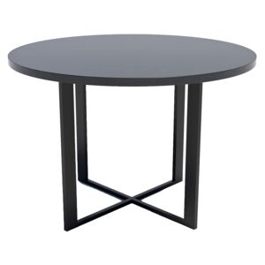 Loftowy stół z blatem Wytrawny szary kamień - Inger