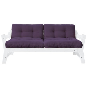 Sofa rozkładana Step White/Violet