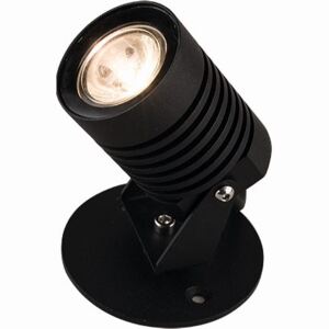 Lampa Nowodvorski Spike LED S 9101 oprawa zewnętrzna ogrodowa 1x3W LED czarna IP54