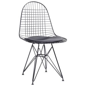 Metalowe krzesło do jadalni i salonu - Zuber 2X