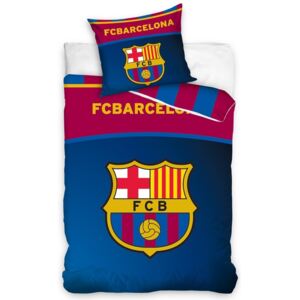 Pościel bawełniana FC Barcelona Belt, 140 x 200 cm, 70 x 90 cm