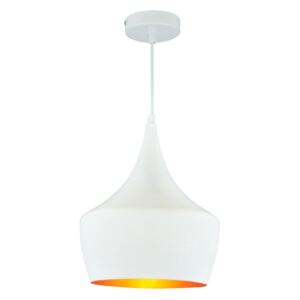 Lampa wisząca zwis żyrandol Polux Il Mio Modern 1x60W E27 biały 306760