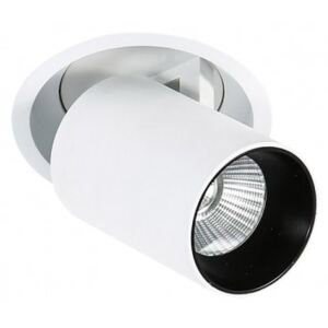 Lampa oprawa wpuszczana Italux Merge Trimless 1x12W LED biały/czarny SL74058/12W 3000K WH+BL