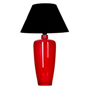 Lampa stołowa lampka 4Concepts Sevilla 1x60W E27 czarny/biały/czerwony L009092205