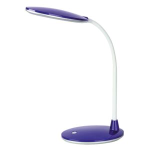 Lampa stołowa lampka biurkowa Rabalux Oliver 1x5W LED fioletowy 4298