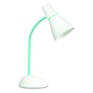 Lampka biurkowa Philips Pear 71567/33/PN 1x11W E27 biała/zielona