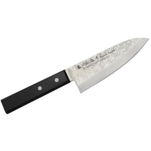 Nóż kuchenny SATAKE Nashiji Deba, czarny, 15,5 cm