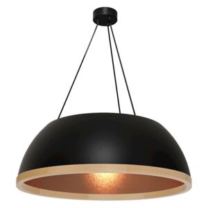 Milagro Maxim MLP4480 lampa wisząca zwis 3x60W E27 czarny / brązowy