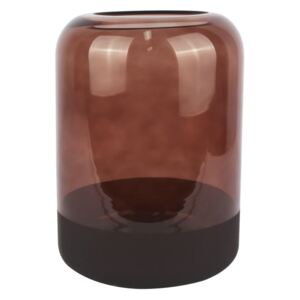 Brązowy szklany wazon PT LIVING Majestic, wys. 22 cm