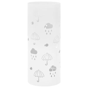Stojak na parasole MWGROUP stalowy, biały, 20x48,5 cm